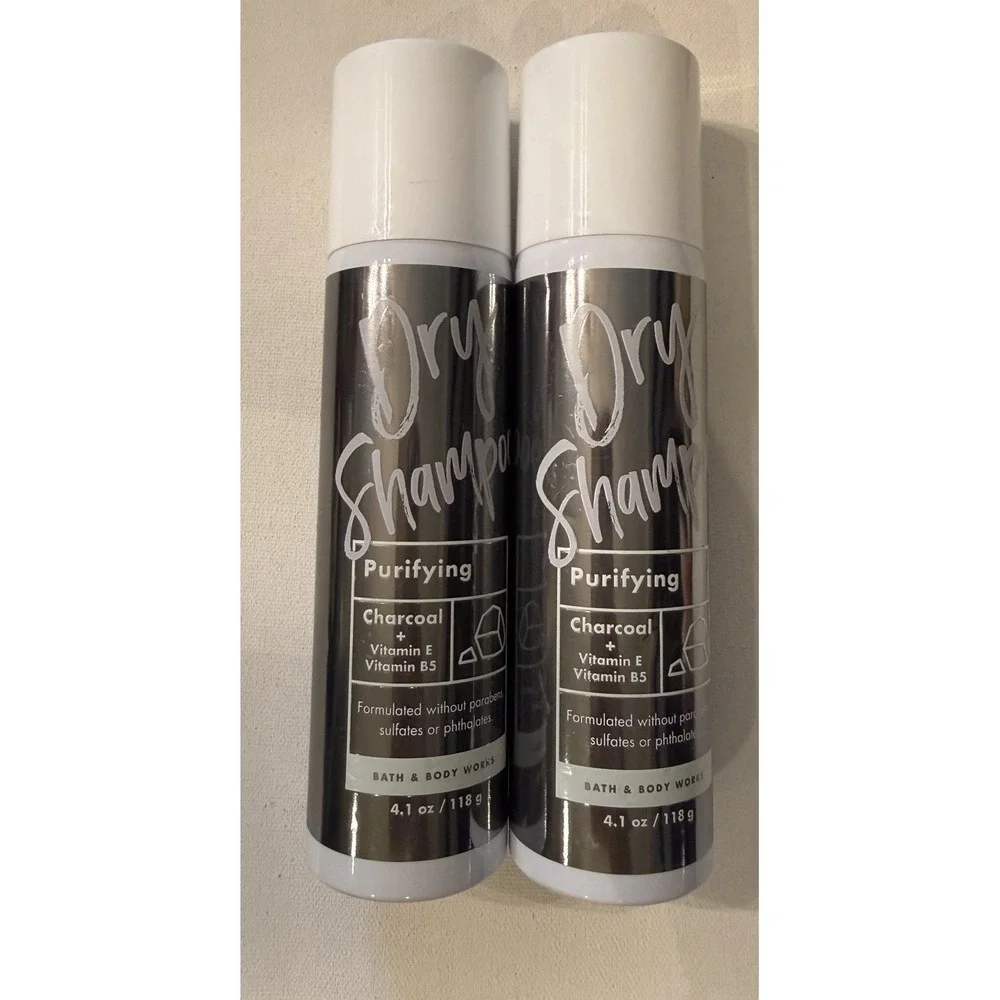Bath Body Works Dry Shampoo Charcoal 4.1 Oz Set Of 2 Discontinued